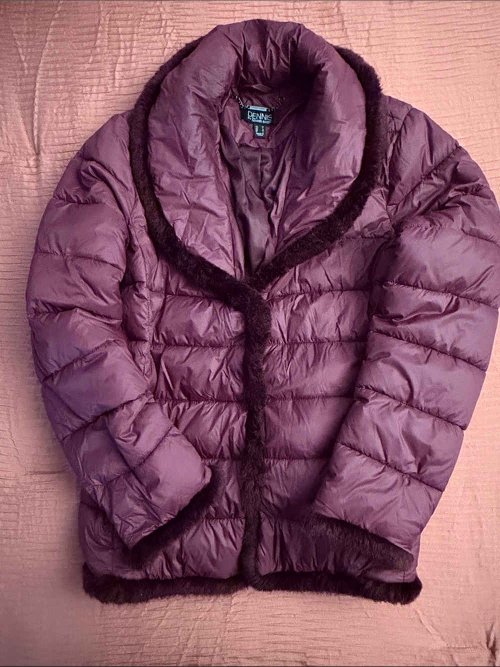 Puffer Jacket with Faux Fur Trim - Kids